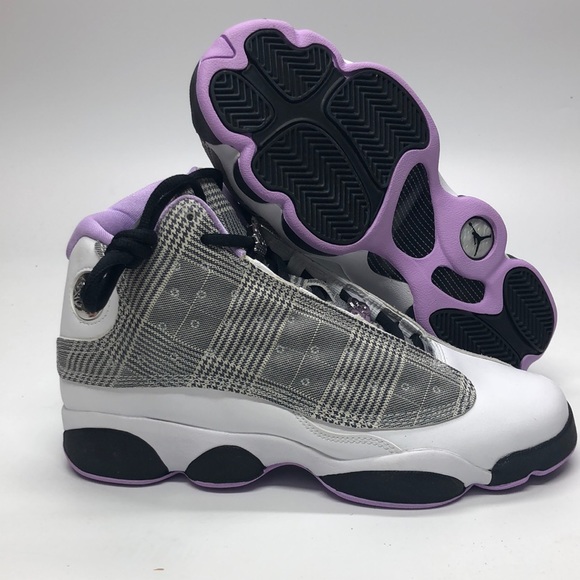 Air Jordan 13 Retro (gs) White/Purple/Black DN3938-015 NWOB - Picture 1 of 5